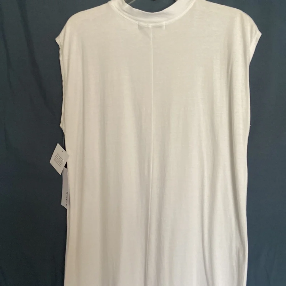 JUSTFAB Dress-NWT-Young Women Sz-S- Versatile White Beach/Pool/Robe/Coverup/Maxi